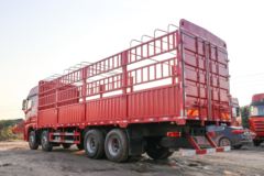 青岛解放 JH6重卡 领航版2.0 460马力 8X4 9.5米仓栅式载货车(国六)(CA5310CCYP25K8L7T4E6A90)