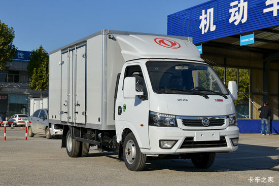 东风途逸 T5 95马力 3.965米单排厢式小卡(国六)(EQ5040XXY16DCAC)