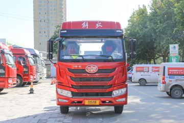 青岛解放 龙VH 2.0版 250马力 4X2 6.7米仓栅式载货车(液缓)(速比3.909)(CA5180CCYPK2L2E6A80)