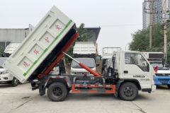 时代汽车 金刚728 115马力 4X2 车厢可卸式垃圾车(国六)(帝王环卫牌)(HDW5047ZXXBJ6)