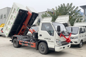 时代汽车 金刚728 115马力 4X2 车厢可卸式垃圾车(国六)(帝王环卫牌)(HDW5047ZXXBJ6)