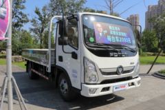 福田 奥铃新捷运 青春版 116马力 4.17米单排栏板轻卡(BJ1048V9JDA-FP)