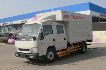 江铃 顺达窄体 122马力 3.26米双排厢式轻卡(国六)(JX5041XXYTSGA26)