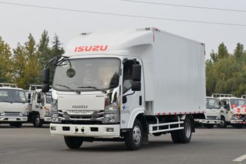 庆铃 五十铃M100 120马力 4.13米单排厢式轻卡(国六)(速比3.58)(QL5043XXYMVHA)