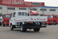 庆铃 五十铃100P 120马力 3.235米双排栏板轻卡(国六)(白色)(QL1043BUHW)