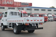 庆铃 五十铃100P 120马力 3.235米双排栏板轻卡(国六)(白色)(QL1043BUHW)