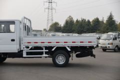 庆铃 五十铃100P 120马力 3.235米双排栏板轻卡(国六)(白色)(QL1043BUHW)