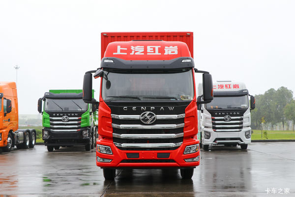 上汽红岩 杰豹H6 240马力 4X2 9.6米翼开启厢式载货车(国六)(CQ5187XYKEY05711J)