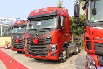 东风柳汽 乘龙H7重卡 智享版 510马力 6X4 AMT自动挡牵引车(3.7速比)(国六)(LZ4251H7DC1)