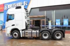 陕汽重卡 德龙X6000 560马力 6X4 AMT自动挡牵引车(速比2.643)(国六)(SX4259GD4Q2)