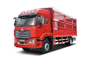 中国重汽 豪沃N5G中卡 250马力 4X2 6.75米仓栅式载货车(国六)(ZZ5187CCYK511JF1)
