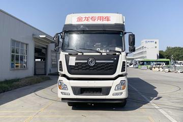 东风商用车 天龙VL 350马力 8X4 畜禽运输车(金龙牌)(XMQ5310CCQ)
