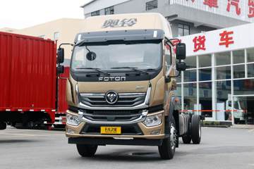 福田 奥铃大黄蜂 220马力 7.8米排半厢式载货车(后桥9T)(国六)(BJ5188XXYKPFN-AF1)