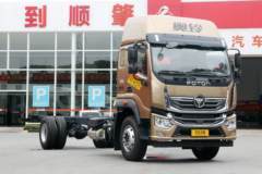 福田 奥铃大黄蜂 220马力 7.8米排半厢式载货车(后桥9T)(国六)(BJ5188XXYKPFN-AF1)