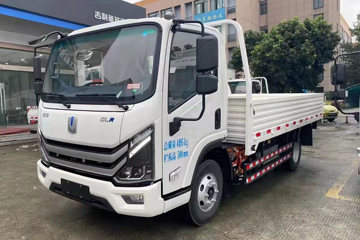 远程 GLR 4.5T 4.1米单排插电式混合动力栏板轻卡53.58kWh