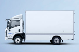 远程G7E&nbsp;电动载货车外观图片