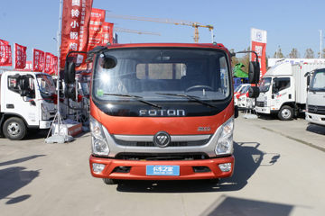 福田 奥铃新捷运 大力哥 184马力 5.8米排半仓栅式载货车(国六)(BJ1188VKPEG-AD1)