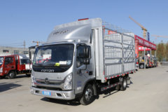 福田 奥铃新捷运 青春版 132马力 4.17米单排仓栅式轻卡(国六)(BJ5045CCY9JDA-AB1)