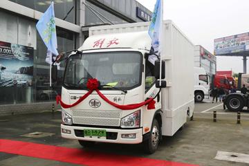 解放 J6F 标载版 4.5T 4.16米单排纯电动厢式轻卡81.14kWh