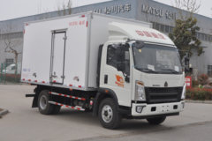 中国重汽HOWO 悍将 160马力 4X2 4.06米冷藏车(松川牌)(SCL5044XLC6)