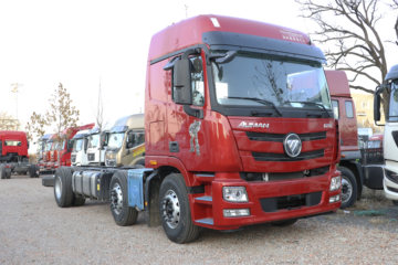 欧曼GTL 8.5L柴油 360马力 6X2 法士特9档 AMT自动档 9.58米厢式载货车