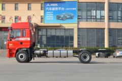 陕汽重卡 德龙L5000 绿通版 245马力 4X2 6.8米仓栅式载货车(国六)(SX5189CCYLA501F2)