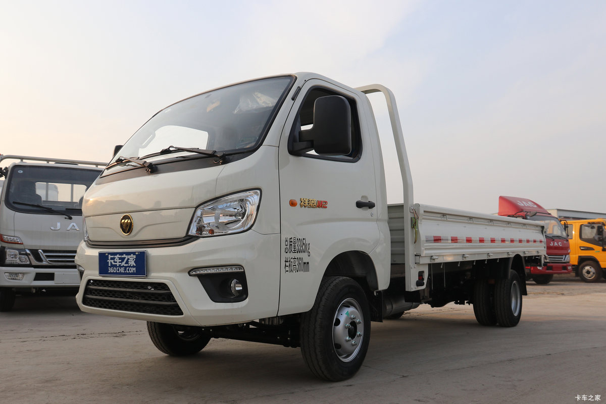 福田 祥菱M2 黄金版 1.5L 143马力 汽油 4.12米单排栏板微卡(国六)