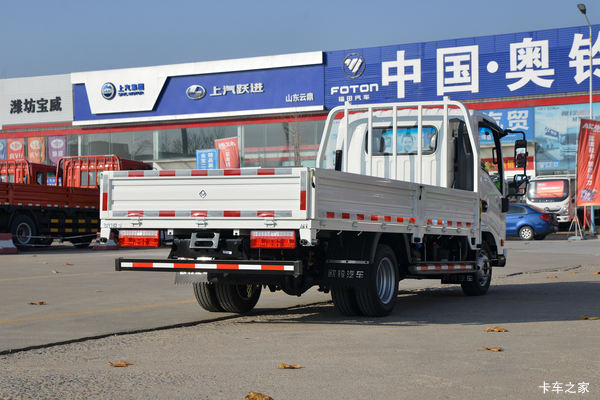欧铃汽车 金利卡II 129马力 4.13米单排仓栅式轻卡
