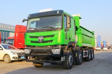 福田 欧曼GTL 质享版 440马力 8X4 5.4米LNG自卸车(国六)(BJ3319L6GML-01)