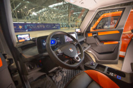 F101&nbsp;电动封闭厢货驾驶室图片