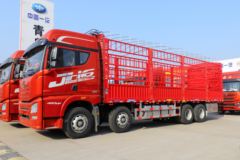 青岛解放 JH6重卡 领航版2.0 460马力 8X4 9.4米仓栅式载货车(国六)(CA5310CCYP25K15L7T4E6A80)