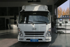 现代商用车 盛图 150马力 4X2 4.13米自动挡单排仓栅式轻卡(国六)(CHM5041CCYGDC33T)