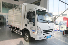 现代商用车 盛图 150马力 4X2 4.13米自动挡单排仓栅式轻卡(国六)(CHM5041CCYGDC33T)