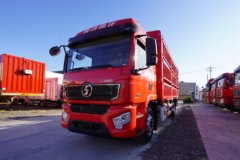 陕汽重卡 德龙L5000 经典版 245马力 4X2 6.8米仓栅式载货车(国六)(SX5189CCYLA501F2)