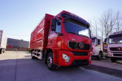 陕汽重卡 德龙L5000 240马力 4X2 6.8米仓栅式载货车(国六)(SX5189CCYLA501F2)