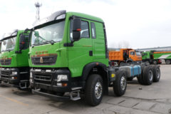 中国重汽HOWO TX 460马力 8X4 7.8米自卸车(国六)(ZZ3317V386GF1)