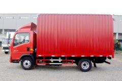 中国重汽HOWO 追梦 130马力 4.15米单排厢式轻卡(ZZ5047XXYF3114F144)