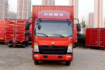 中国重汽HOWO 追梦 140马力 3.85米排半厢式轻卡(万里扬6档)(国六)(ZZ5047XXYF3314F145)