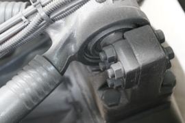 青岛解放底盘&nbsp;混凝土搅拌车底盘                                                图片