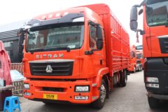 中国重汽 汕德卡SITRAK G5重卡 250马力 4X2 6.8米仓栅式载货车(国六)