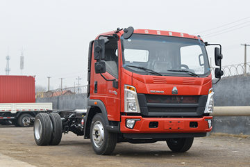 中国重汽HOWO 悍将 190马力 5.5米单排仓栅式载货车(国六)(ZZ5117CCYH4215F1)