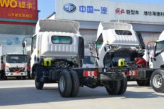 陕汽商用车 轩德X9 131马力 4X2 4.08米单排厢式轻卡(SX5041XXYNP6331)