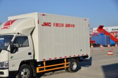 江铃 顺威宽体 143马力 4.2米单排厢式轻卡(国六)(气刹)(JX5042XXYTG26)