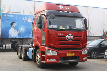 一汽解放 新J6P重卡 质惠版 460马力 6X4 牵引车(法士特液缓)(CA4250P66K25T1E6)