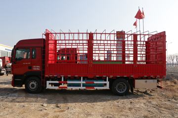 中国重汽 HOWO TX 270马力 4X2 6.75米仓栅式货车(国六)(ZZ5167CCYK501GF1)外观图片