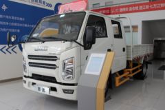 江铃 新款顺达 116马力 2.755米双排栏板轻卡(JX1041TSCB25)