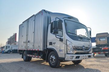 福田 奥铃速运 158马力 4.14米单排厢式轻卡(国六)(BJ5048XXY8JEA-AB3)