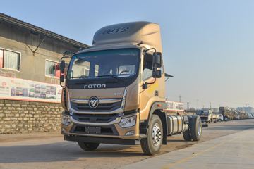 福田 奥铃大黄蜂 220马力 6.2米排半翼开启厢式载货车(BJ5188XYKKPFK-AD1)