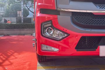 江淮 格尔发A5LIII中卡 220马力 6.77米排半仓栅式载货车(HFC5161CCYP3K2A50S5ZV)外观图片