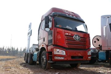 一汽解放 J6P重卡 价值版 420马力 6X4 AMT自动挡牵引车(法士特12挡)(液缓)(CA4250P66K24T1E6)